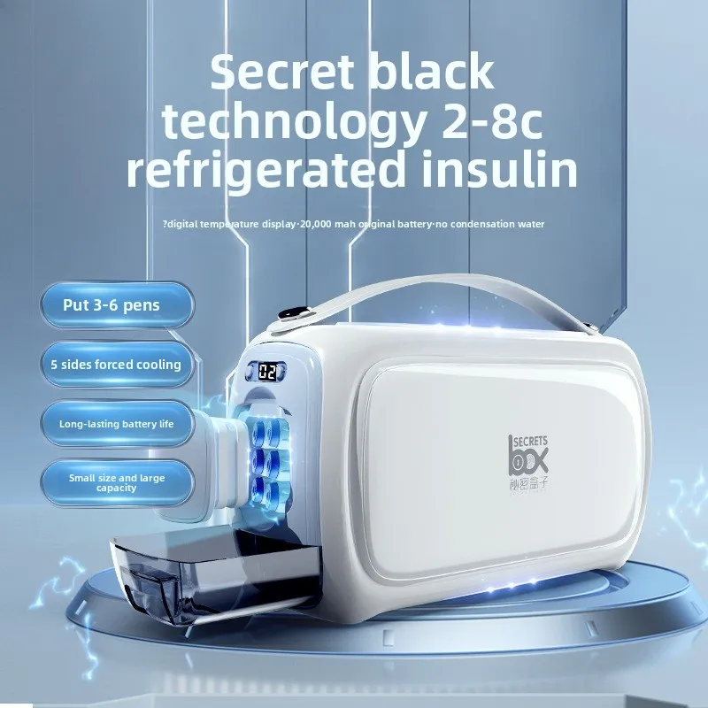 휴대용 특수 충전식 배터리 휴대용 가정용 차량용 미니 소형 냉장고