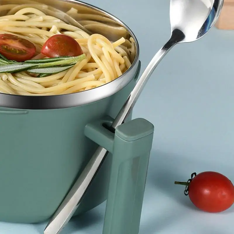 304 Stainless Steel Insulated Lunch Box Portable Double-layer Lunch Box Food Container Box For Office Worker Students Food Jar