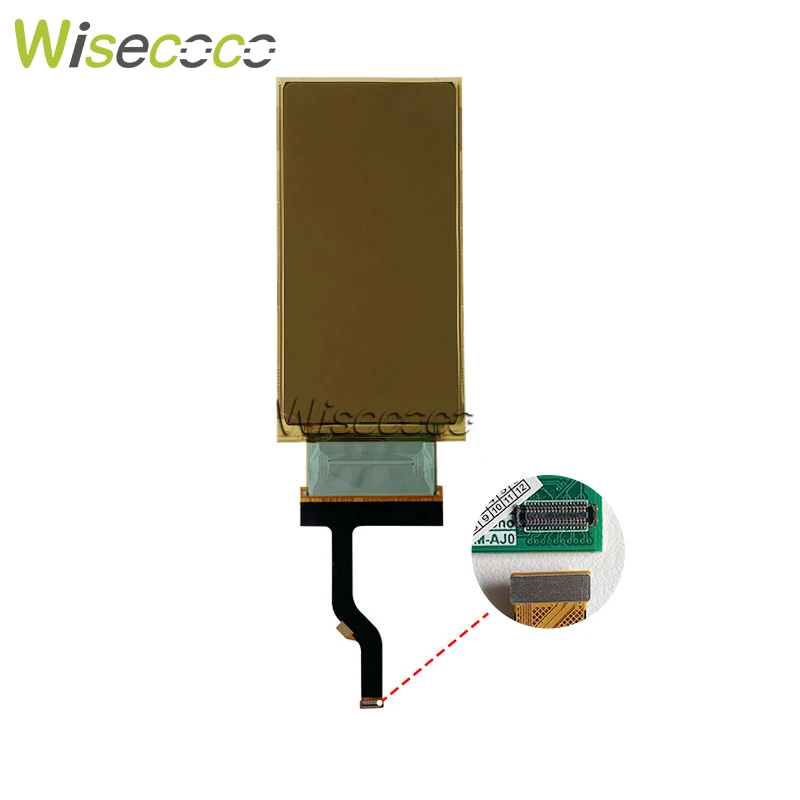 Wisecoco 6 Zoll flexibles oled Display biegbar rollbar 2880x1440 Himbeer Pi 4 Amoled Bildschirm Mipi Treiber Board 1000nits