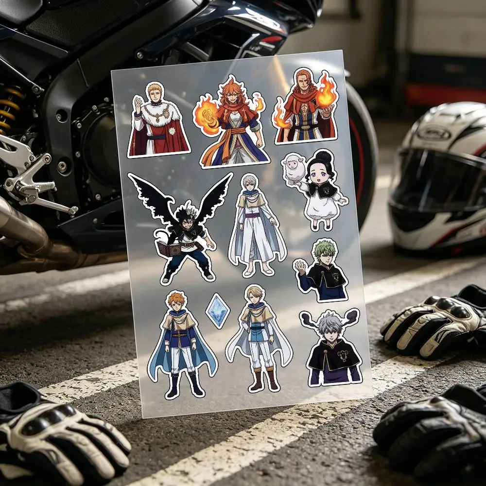 Black Clover Stickers Auto Body Bumper Windows Motorcycle Laptop Walls Vinyl Decal Car Tuning Accessories