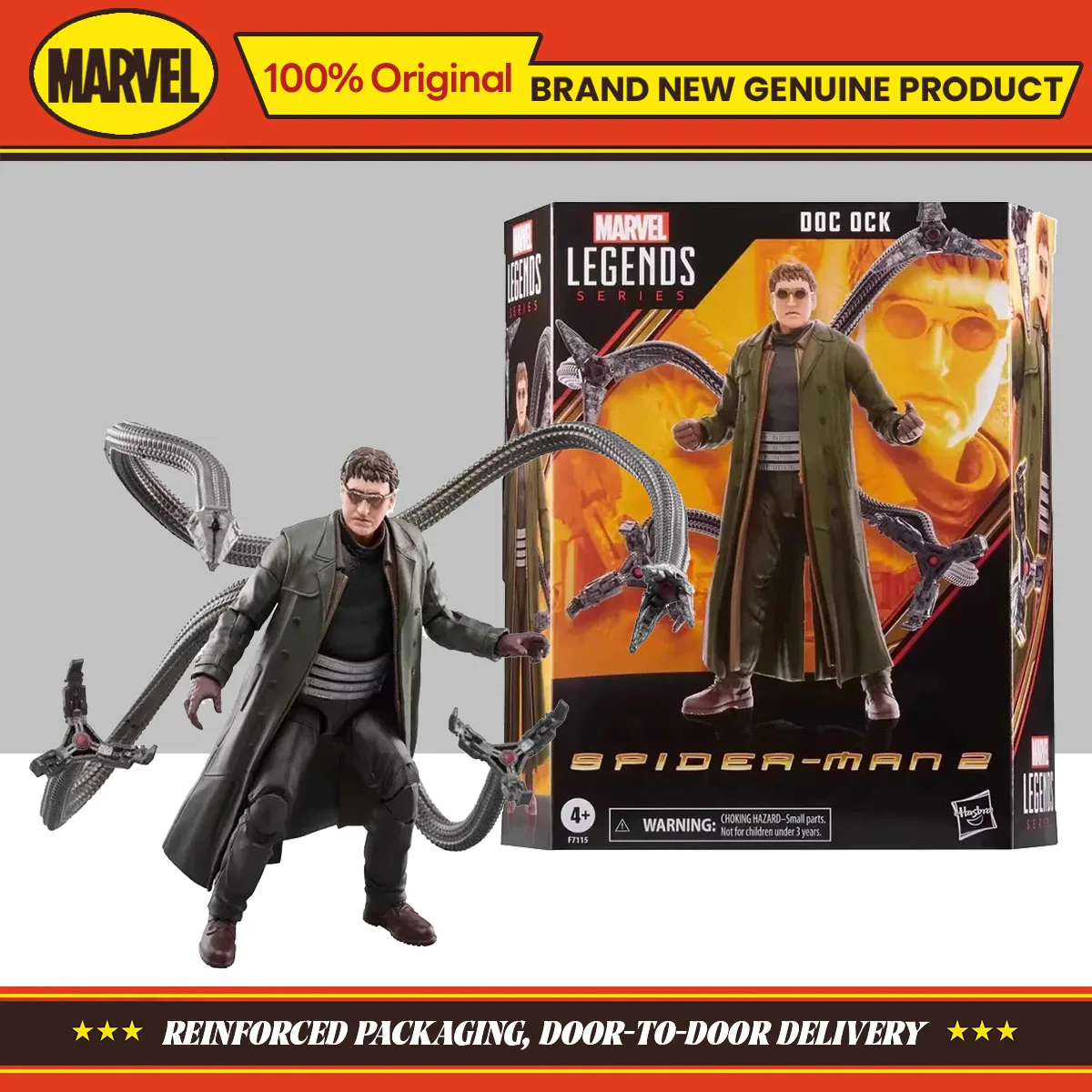 Hasbro Toys Marvel Legends Series Foe of Spider-Man Doc Ock 15,2 cm Actionfiguren-Sammlung