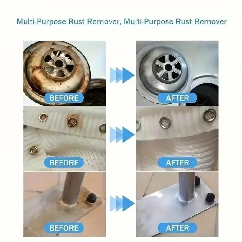 Rust Removal Refurbishing Spray with Sponge Included, RV Part Protection, Ideal for Home Maintenance