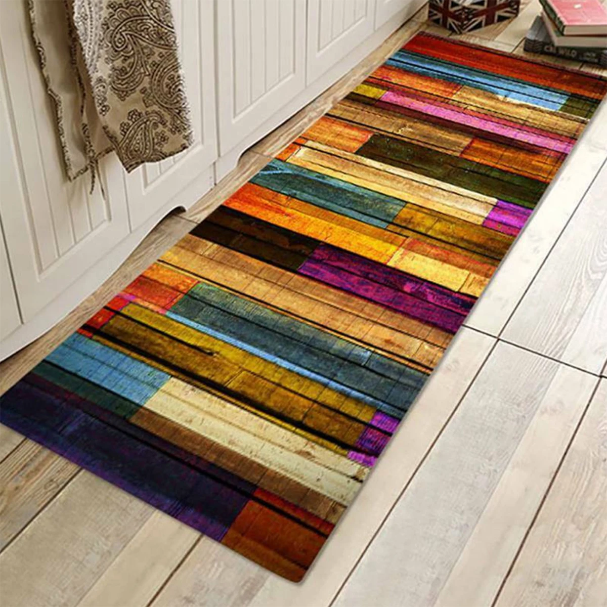 Colorful Non Slip Floor Mat Doormats Decorative Door Mats Welcome Mat for Front Door Rug Carpet Bathroom Kitchen Room Decor Mats