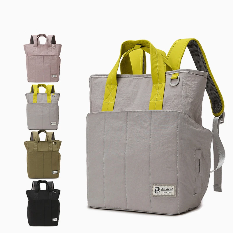 New Waterproof Baby Diaper Backpack Bag Mommy Large Capacity Bag Multi-function  Outdoor Travel Diaper Bags