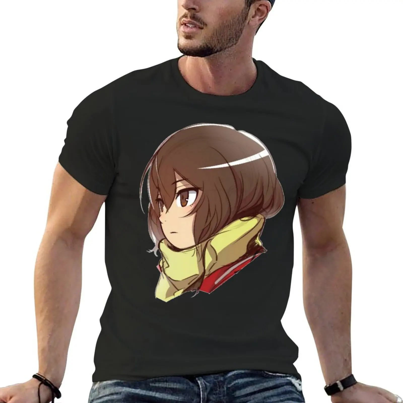 Erased - Cute Kayo Hinazuki fanart ! T-Shirt funnys plus size clothes clothes for men