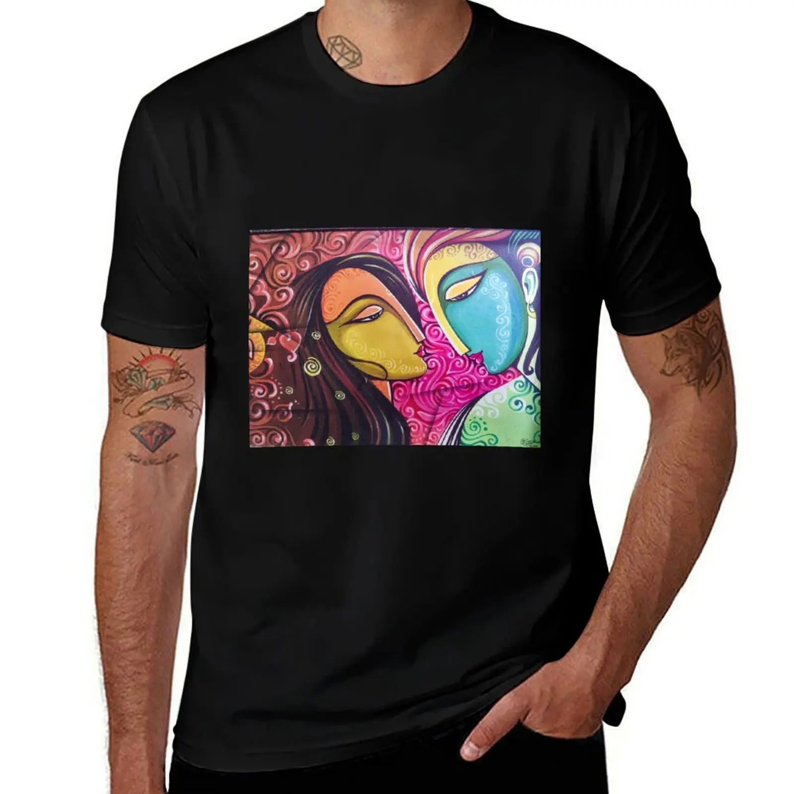 

t shirts with T-Shirt t t prints shirts Krishna  for pack man leela g men cotton shirt