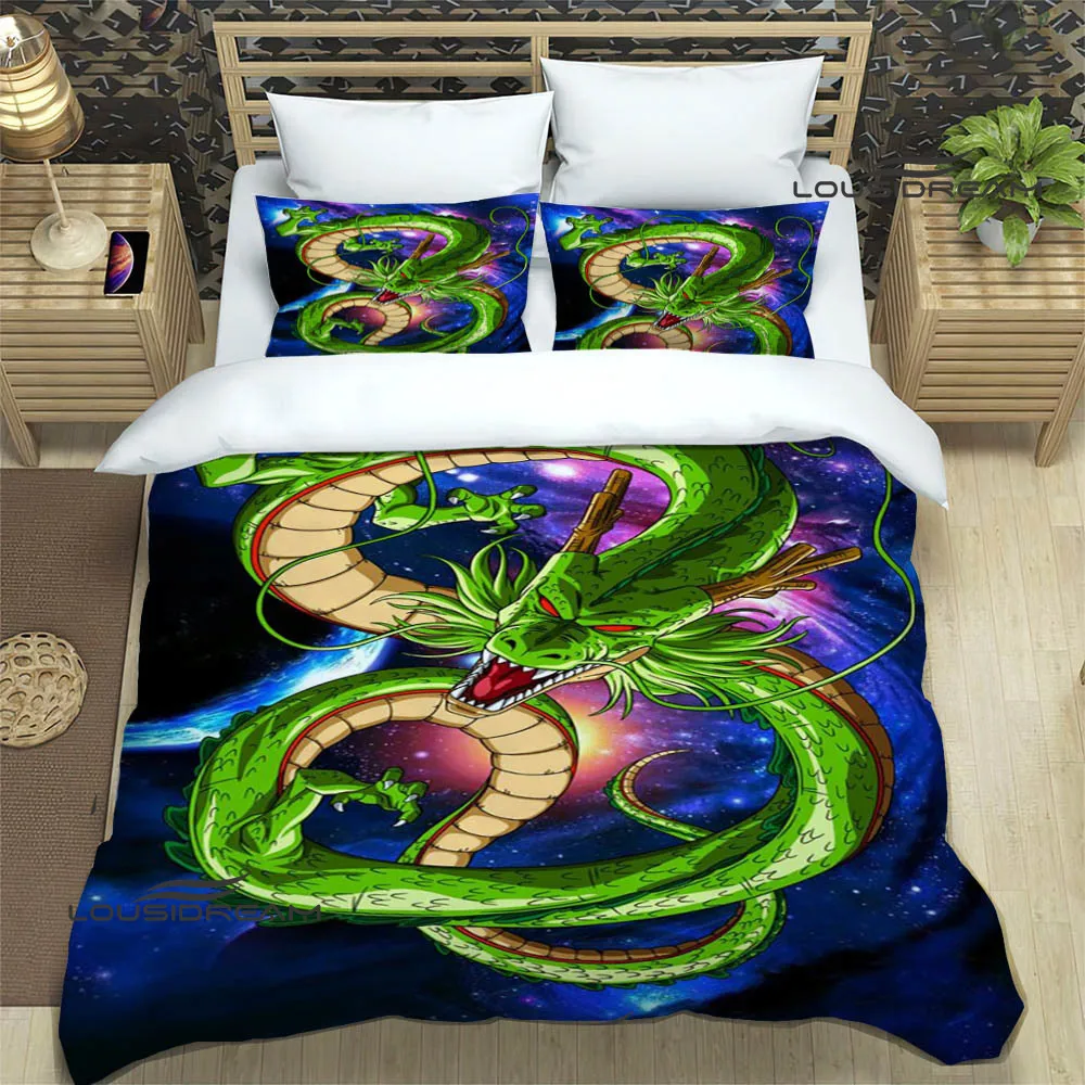 3D D-Dragon-B-Ball cartoon Bedding Sets exquisite supplies set duvet cover bed comforter set bedding set luxury birthday gift