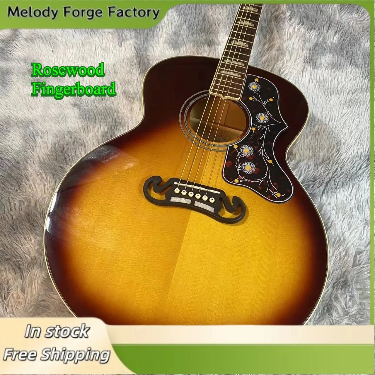 J200 サンセットカラー アコースティックギター スプルー - Dobro Resonator Guitar のレビューと価格