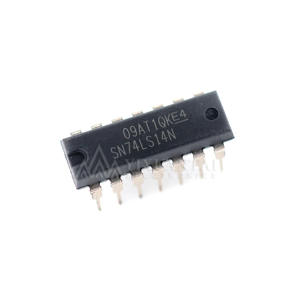 10pcs/Lot  SN74LS14N【IC INVERT SCHMITT 6CH 1INP 14DIP】New and Original