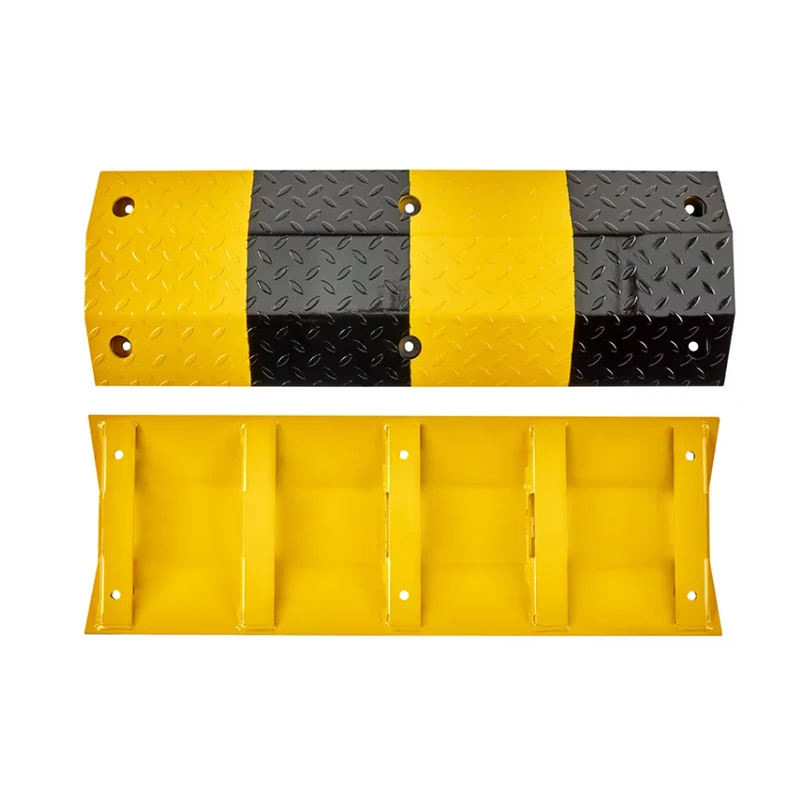 

2025 Hot Sale High Safty Traffic Vehicle Speed Bump Durable Ron Steel Road Speed Hump For Parking Lot