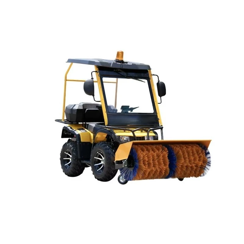 High Quality Diesel & Gas Snow Sweeper Vehicle with Engine & Motor Low Energy Consumption Snowplow