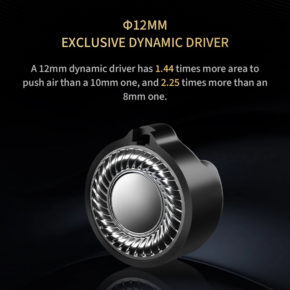 HiBy Project Ace Mg-Alloy Be-plated Dynamic Driver HIFI Earphone In-ear Earphone IEM 0.78mm Wired Earbuds with 3.5/4.4mm Plug