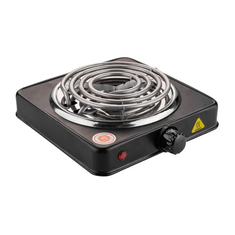 A72P 1 PCS Household Mini Single Disc Burner Electric Furnace Portable Plastic+Metal Hot Plate Mosquito Incense Furnace EU Plug
