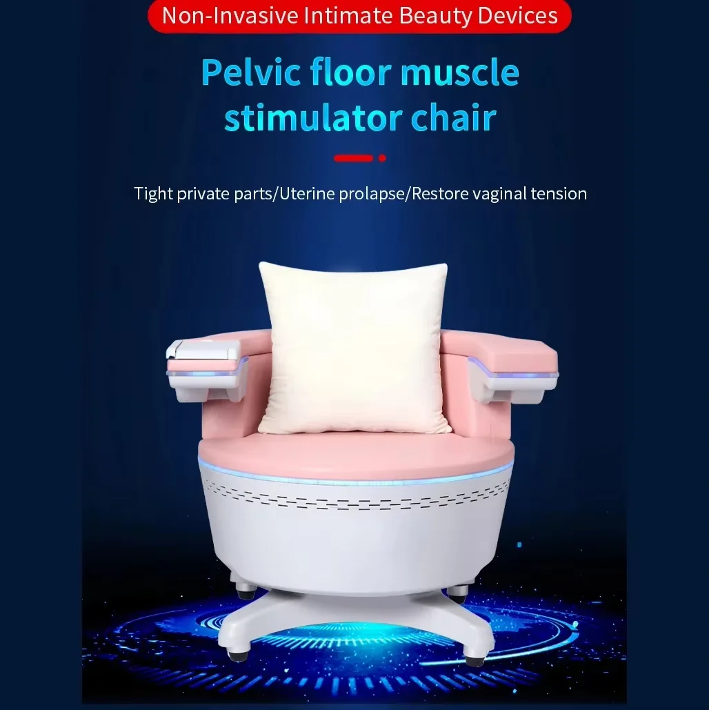 

Women's Health Pelvic Floor Stimulator EMS Electromagnetic Non-invasive Urinary Postpartum Repair Chair Exerciser Machine