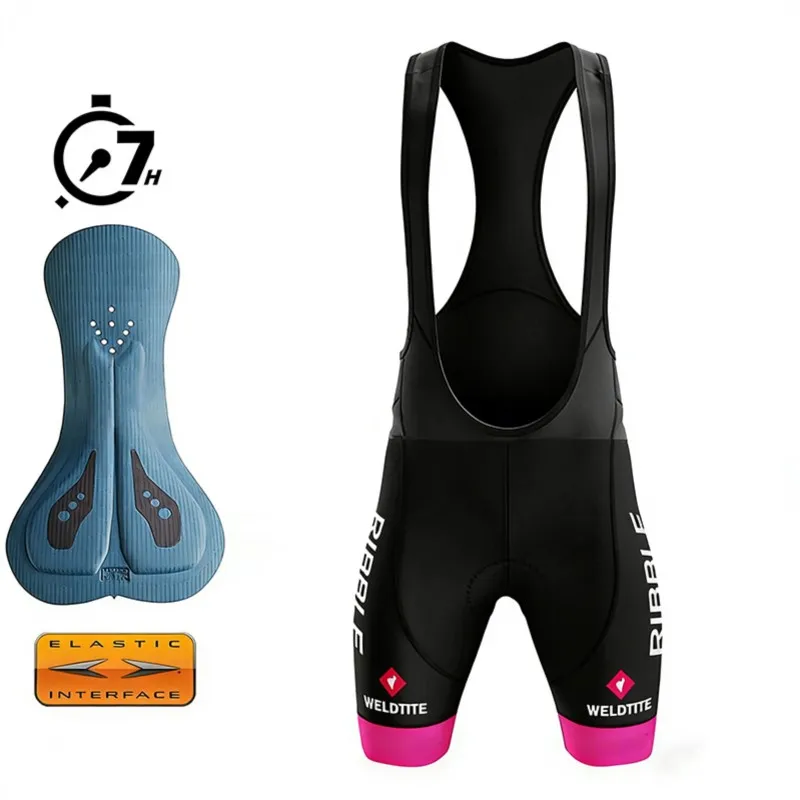 AliExpress NONE Summer 2026 Men Cycling Bib Shorts Double Arrow Seat Cushion Mountain Road Bike Cycling Shorts Outdoor Casual Sports Bib Shorts
