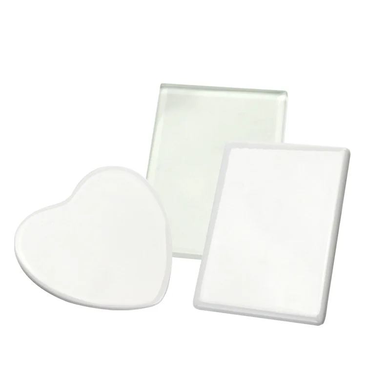 Obrázek 4: 20ks sublimace keramika chladnička magnetem blanks personalizované chladnička dekorační pro domácí dekorace DIY