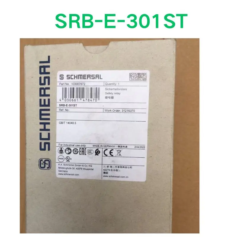 New SRB-E-301ST safety relay  Fast Shipping