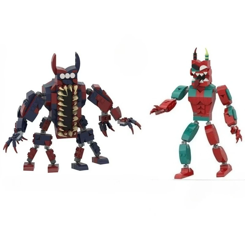 

Monster Mini-Figures Building Kit, Creature Collection 3D Puzzle, Unique Collectible Gift for Teens & Adults