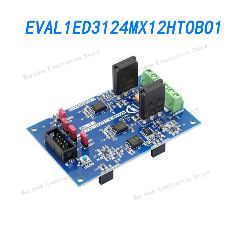 

EVAL1ED3124MX12HTOBO1 Evaluation board, 1ED3124MU12H, 1ED3124MC12H, power management, gate driver