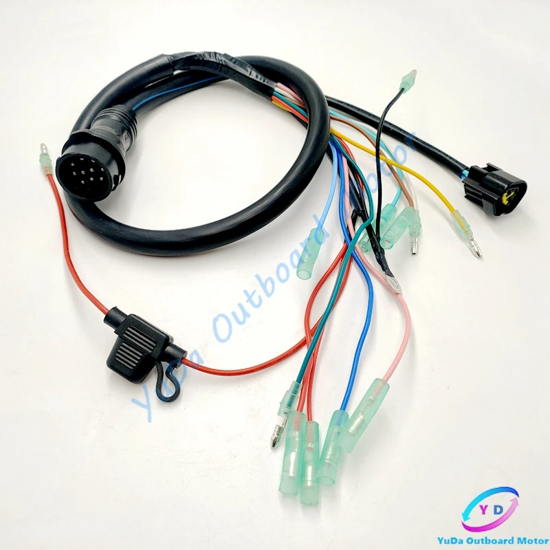 

6H2-82590 Wire Harness Assembly(10pin) for Yamaha Outboard Engine Parts 2T 50HP 60HP 70HP 6H2-82590-13 6H2-82590-13-00