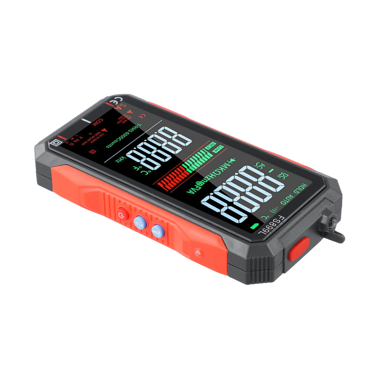 Current Meter Non-contact Voltage Detector USB Rechargeable Multimeter 6000 Counts Readings Compact And Portable Design