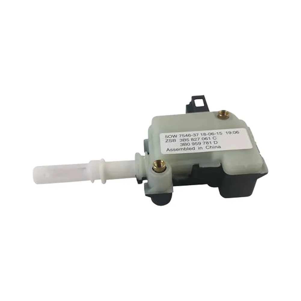 OEM 3B5827061C Black White Rear Trunk Lock Actuator Direct Bolt-on Installation For Fixing Unresponsive Latching