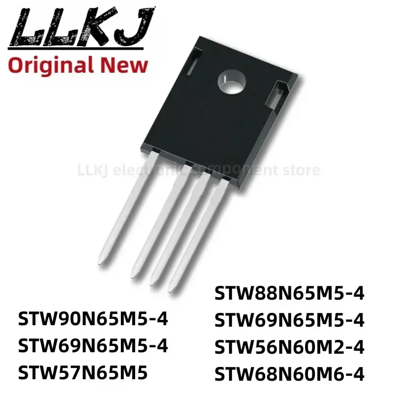 1Pcs Stw90N65M5-4 S…