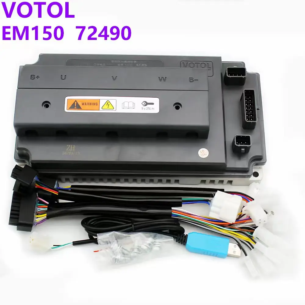 VOTOL EM150 72490 200A 3-5-kilowatt brushless DC electric motorcycle scooter intelligent programmable QS motor controller