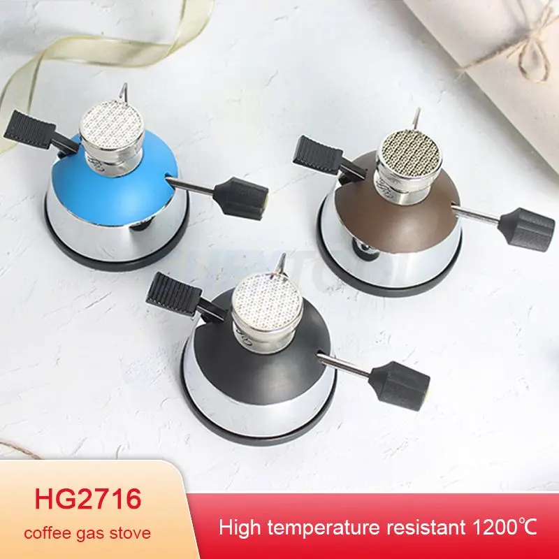 Universal Mini Gas Burner Coffee Siphon Pot Coffee Maker Mocha Heater Tabletop Machine Portable Coffee Gas Stove