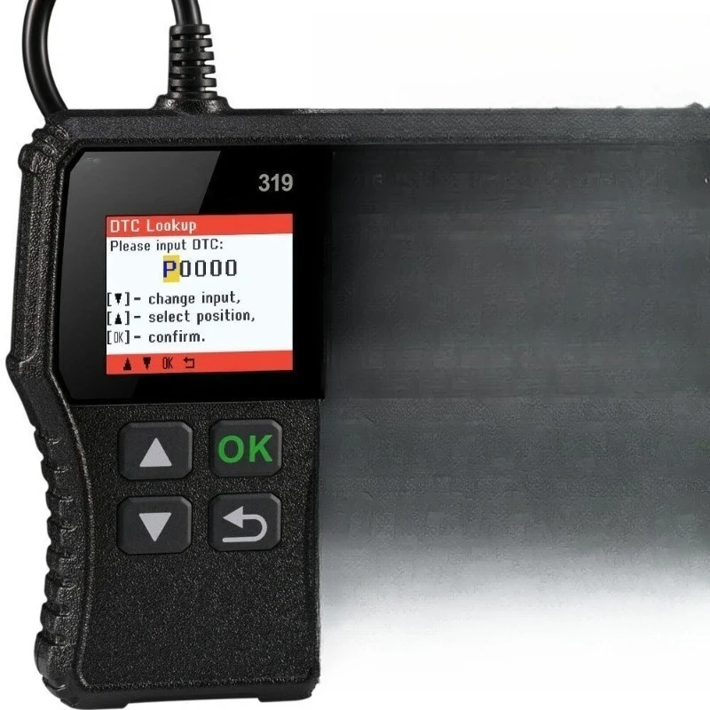 

for CR319 OBD2CarScanner Overseas online upgrade car detector