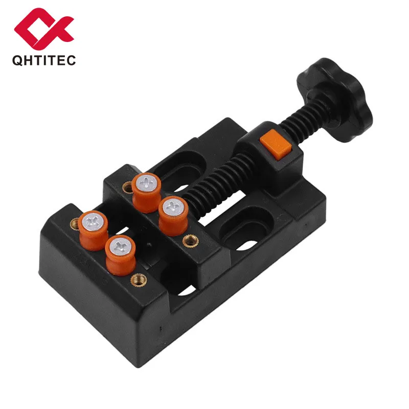 DIY Sculpture Craft Carving Tool Universal Jaw Bench Clamp Mini Drill Press Table Vise Fixing Small Parts Jewelry Watch