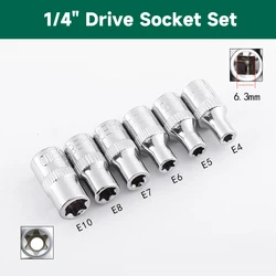 6Pcs 1/4