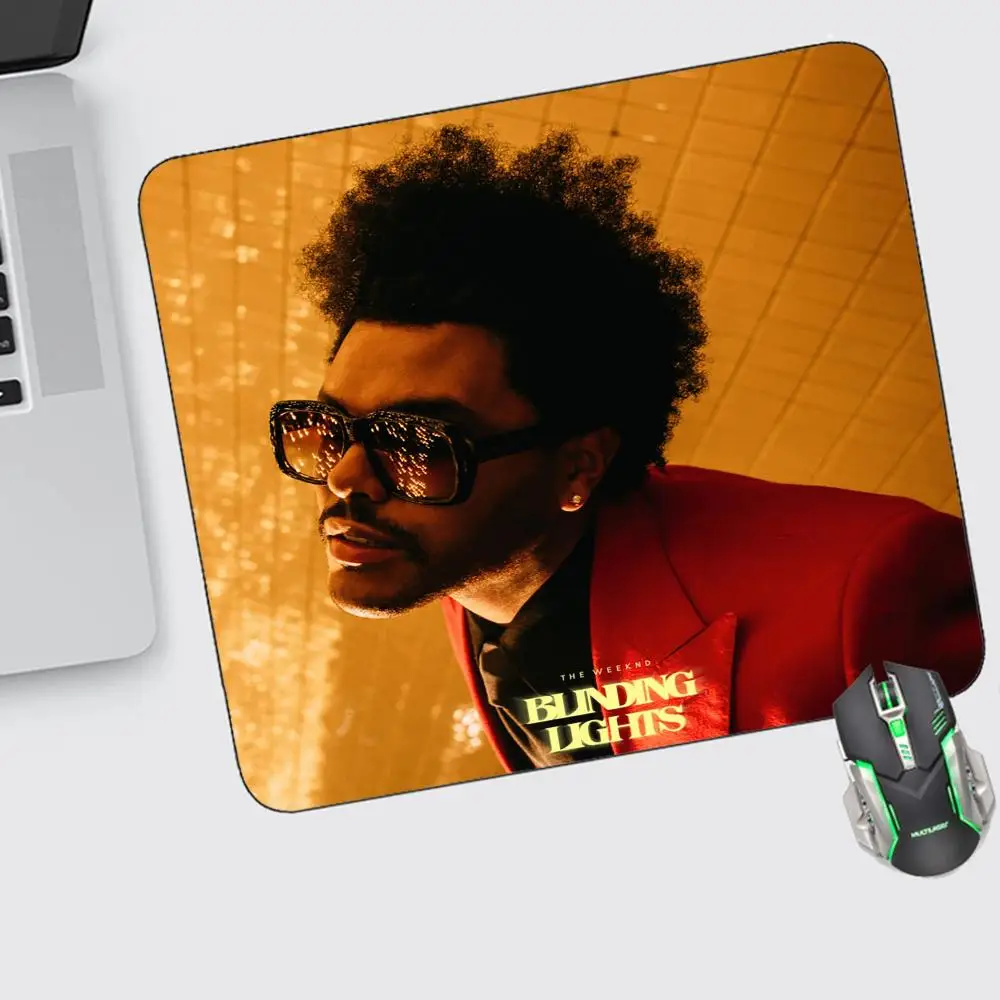 

The Weeknd Mouse Pad Small Gaming Accessories Keyboard Computer Offices Desk Mat Pc Gamer Non-slip Rubber Mousepad