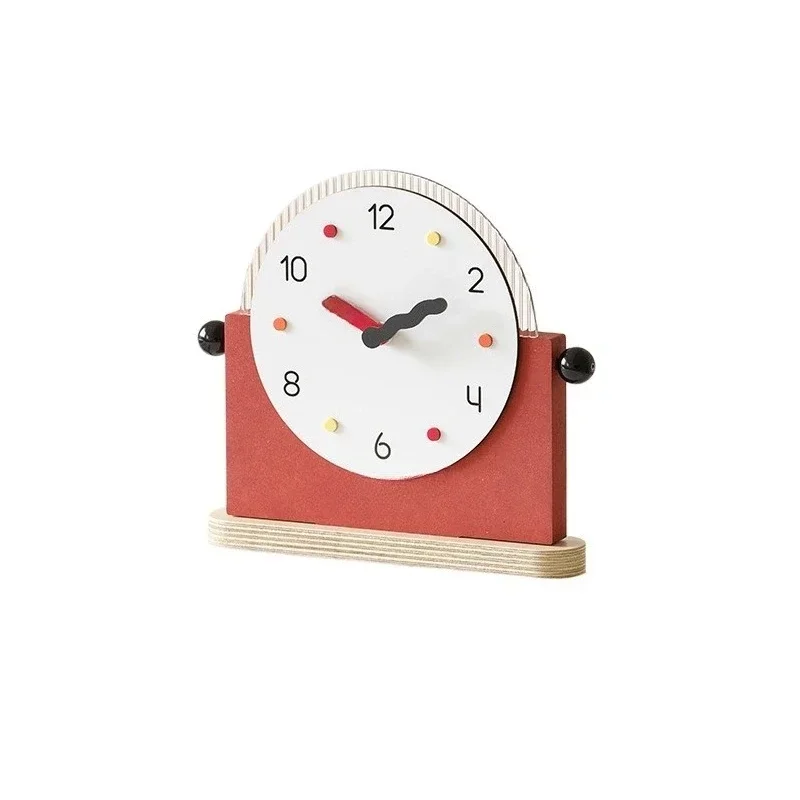 

Modern simple desk clock home desktop living room desktop ornament home entrance creative decoration