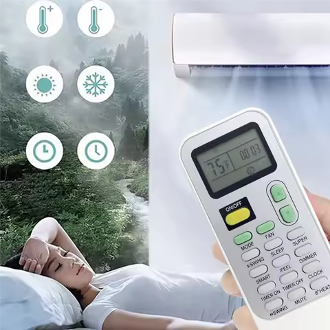 Replace A/C Remote Control For Hisense DG11J1-72 Air Conditioner Remote Control,Requisite