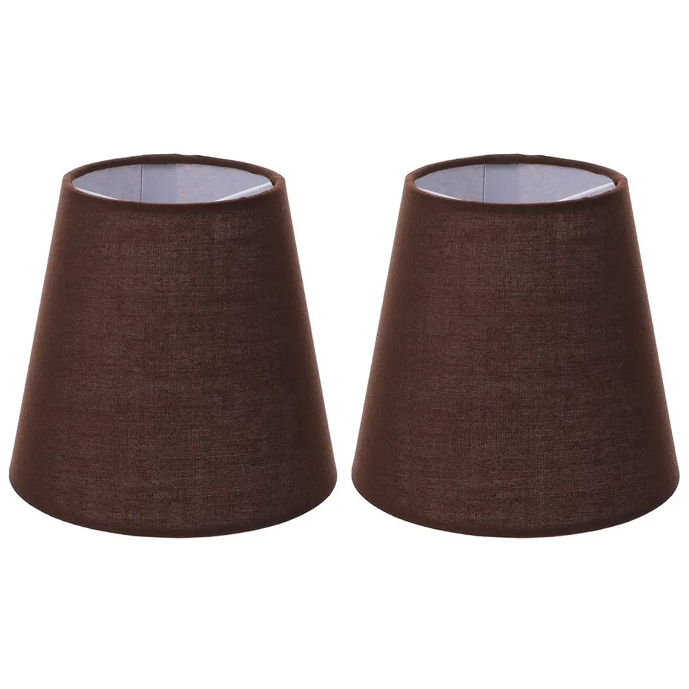 

Комплект из 2 тканевых абажуров простого дизайна для настольных, напольных ламп, светильников для спальни и гостиной