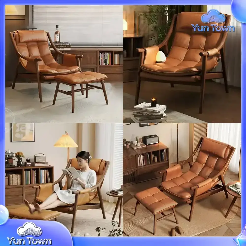 Waterproof Lazyboy Comfort Chair Large Lounge Luxury Reading Nordic Chair Bedroom Armchair Sturdy Fauteuil Salon Furniture