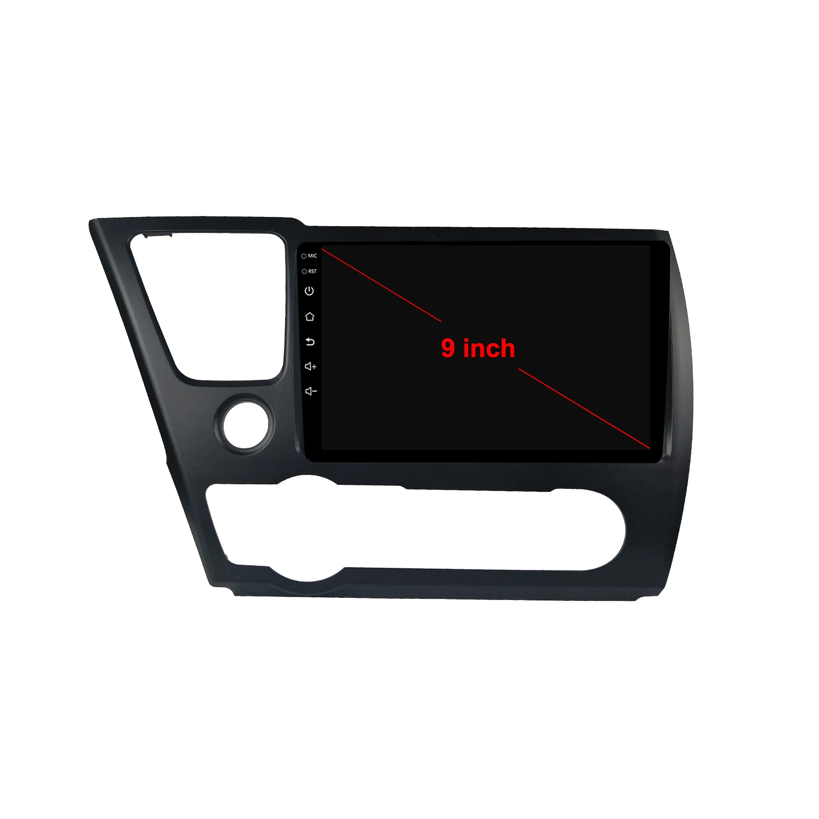 2013 -2015 High Definition 1024 X 600 Pixel Quad Core 2+16GB GPS Navigation 9 Inch Android Car DVD Player