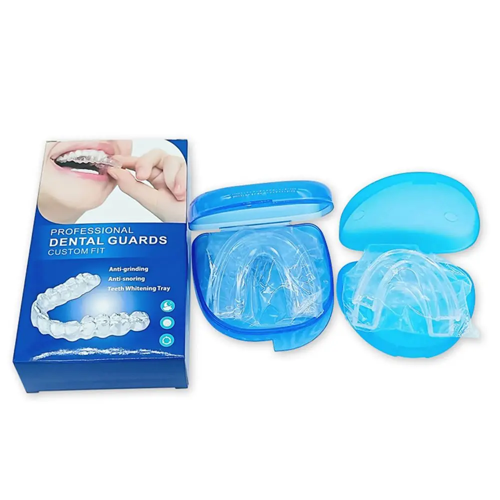 Dental Care New Tooth Box Stop Snoring Grind Tightly Night Mouthguard Tray Bleach Orthodontic Box Teeth Whitening