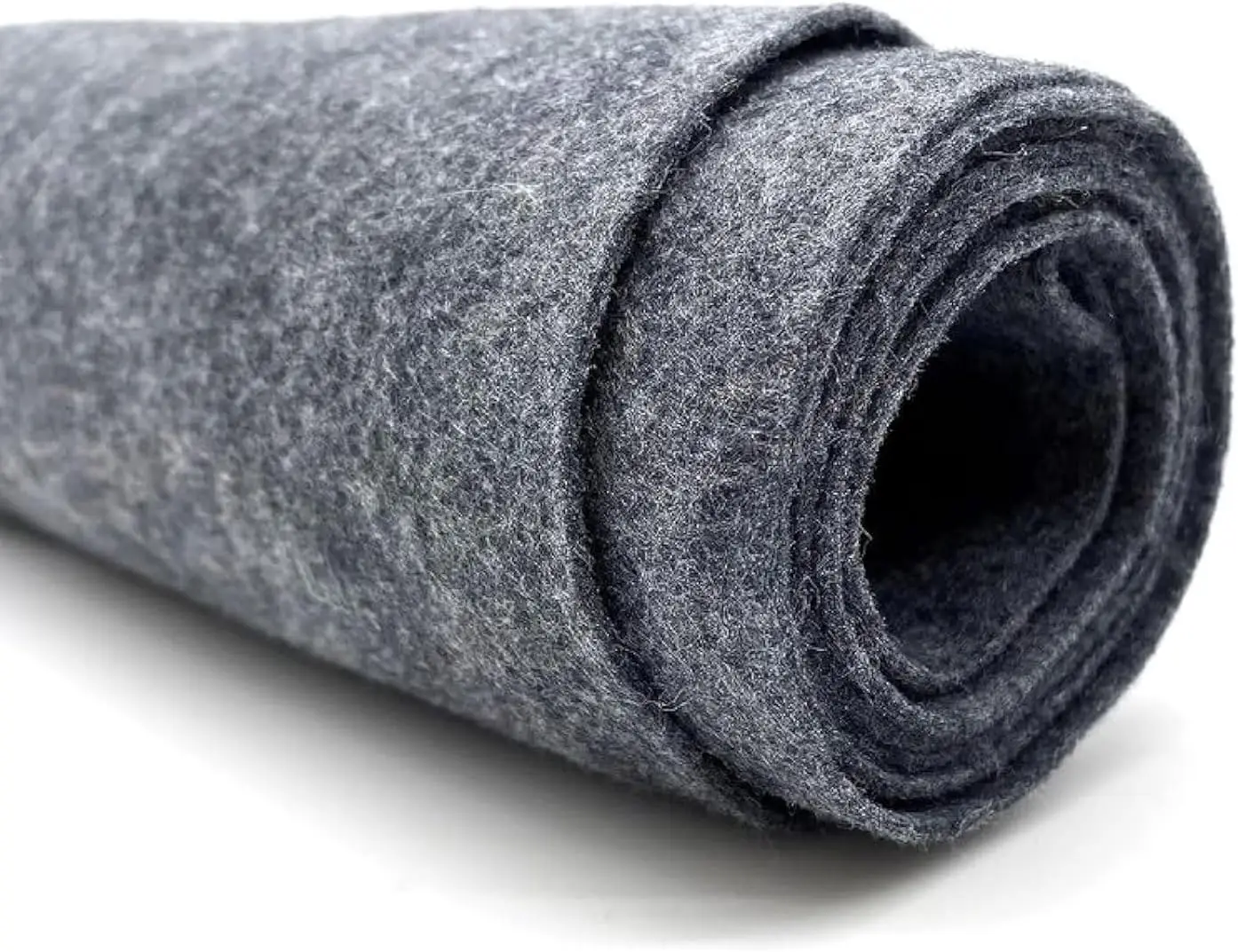 

Acrylic Felt Fabric by The Yard - 72" Wide 1.6mm Thick Soft Charcoal for DIY Crafts and Decorations