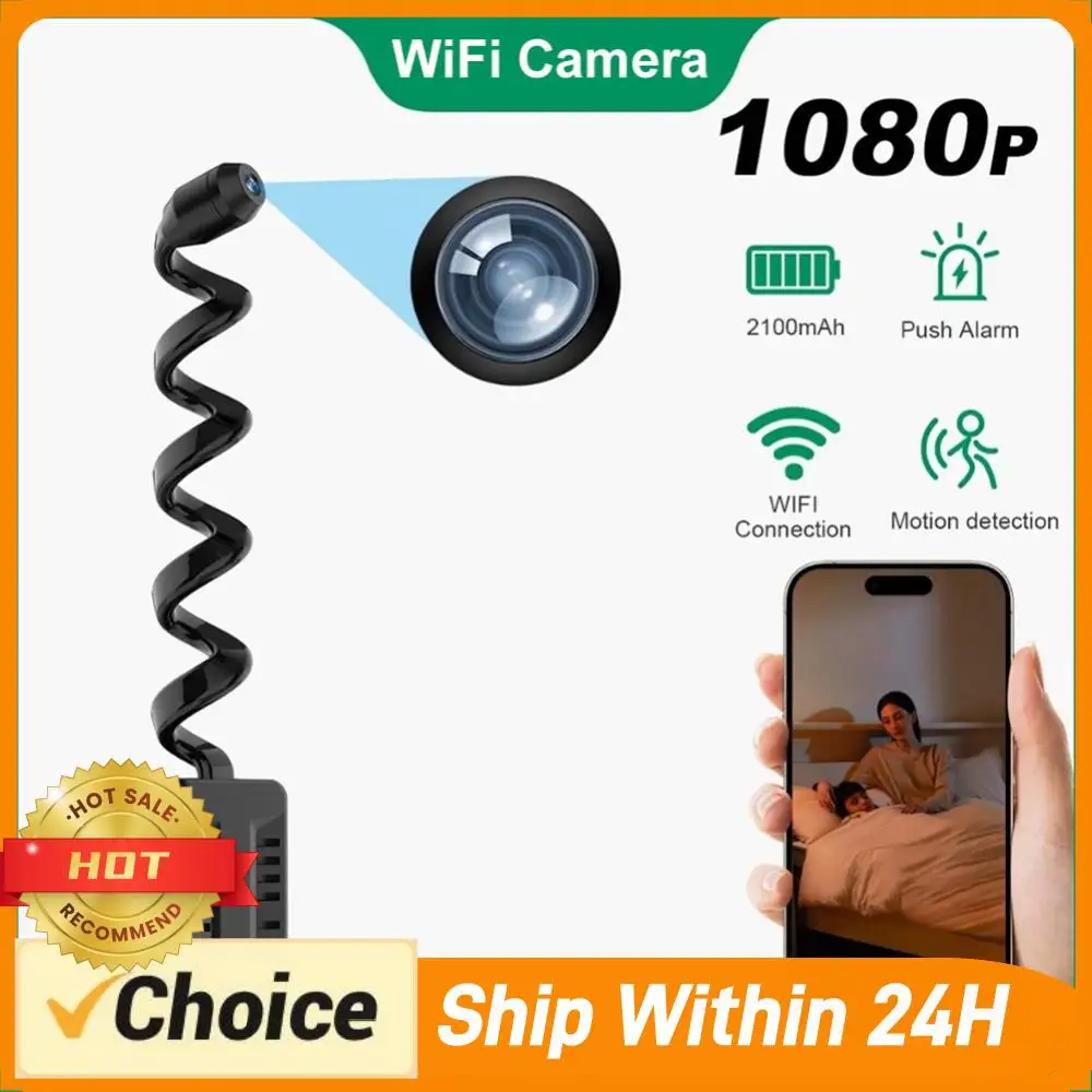 

Camera 1080P Wireless Nanny Cam with Motion Detection Surveillance Camera for Baby & Pet Monitor