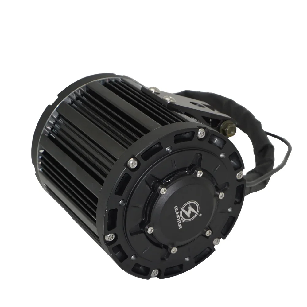 

QSMOTOR QS138 90H 7500W 72V 100KPH IPM PMSM Mid Drive Motor For Offroad Dirtbike Adult Electric Motorcycle