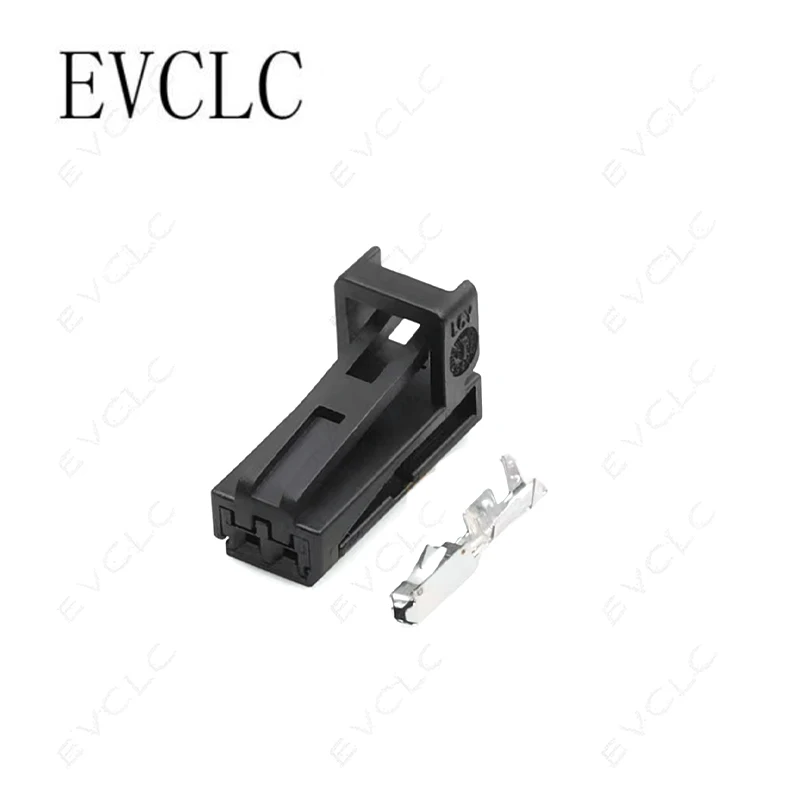 2 Sets 2-Pin Car Wiring Harness Connector 1-1534113-1/8W0972575 for VW Audi Tesla License Plate Light Horn Welcome Light Plug