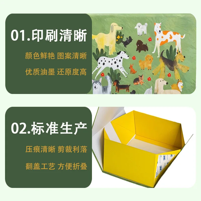 Customized. Customized Daily Chemical Custom Factory Printing Flip Tiandigai Corrugated Box Paper Box Packing Box Self-Adhe