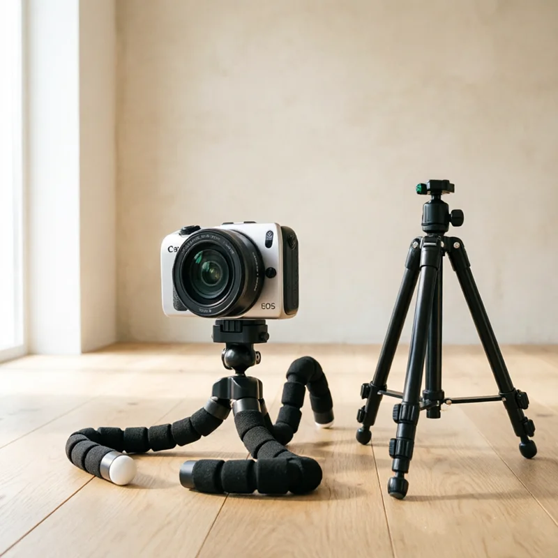 Tripod For Mobile Phone Flexible Sponge Octopus Mini Tripod Bracket For IPhone Mini Camera Tripod Phone Holder Clip Stand