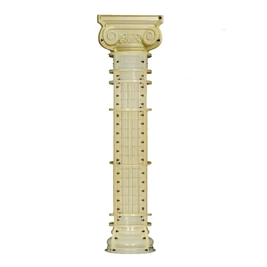 

40 см/15,75 дюйма, французская европейская цилиндрическая форма, римская колонна, гладкая рифленая круглая модель здания, дверь