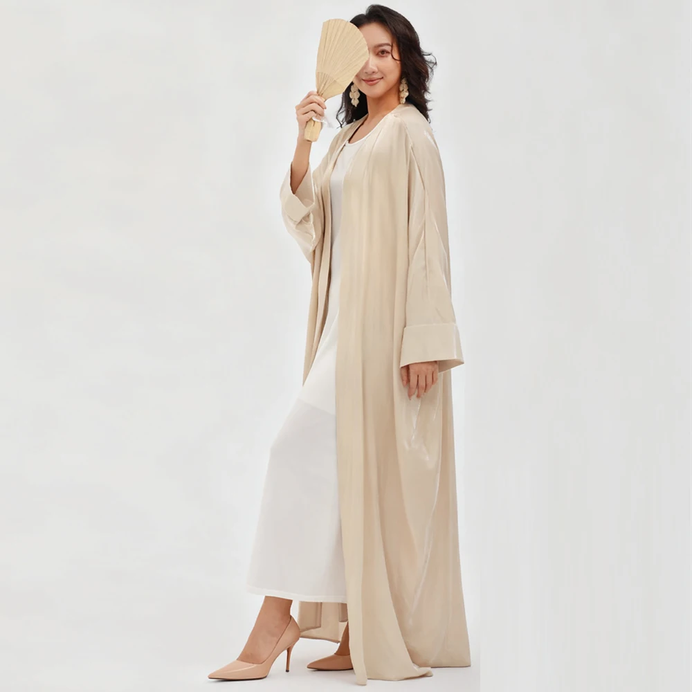 

Ид Абаяас для женщин Абая Дубай Кимоно Кардиган Мусульманское платье Арабский халат Musulmane Kebaya Кафтан Кафтан Марокаин Femme Jalabiya