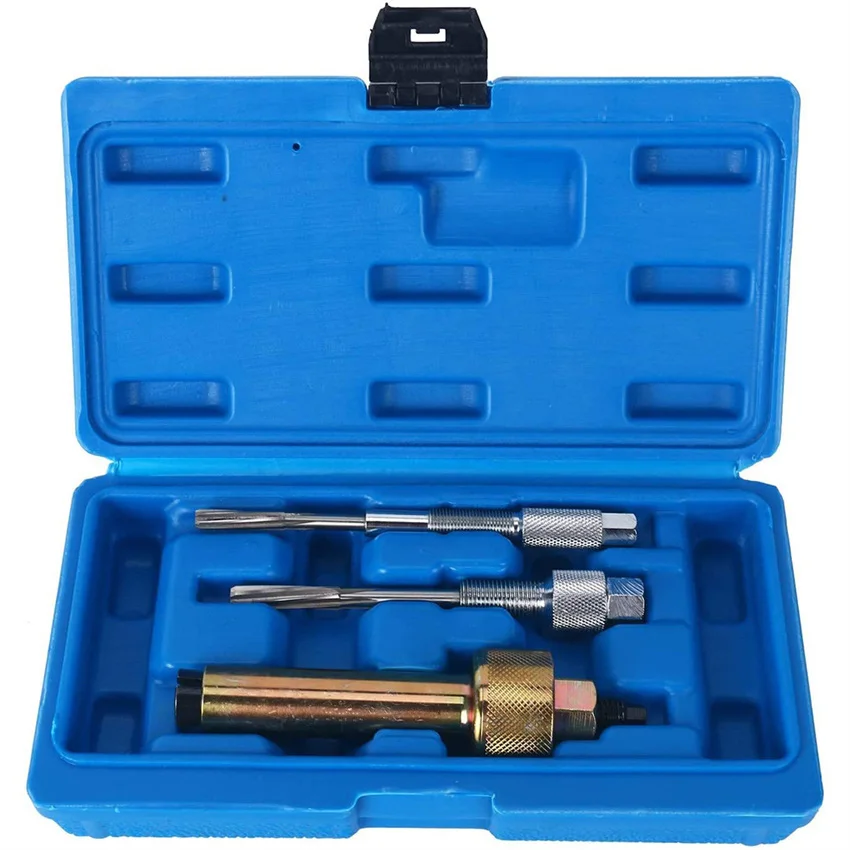 3Pcs Diesel Glow Plug Puller & Reamer Removal Extractor Kit