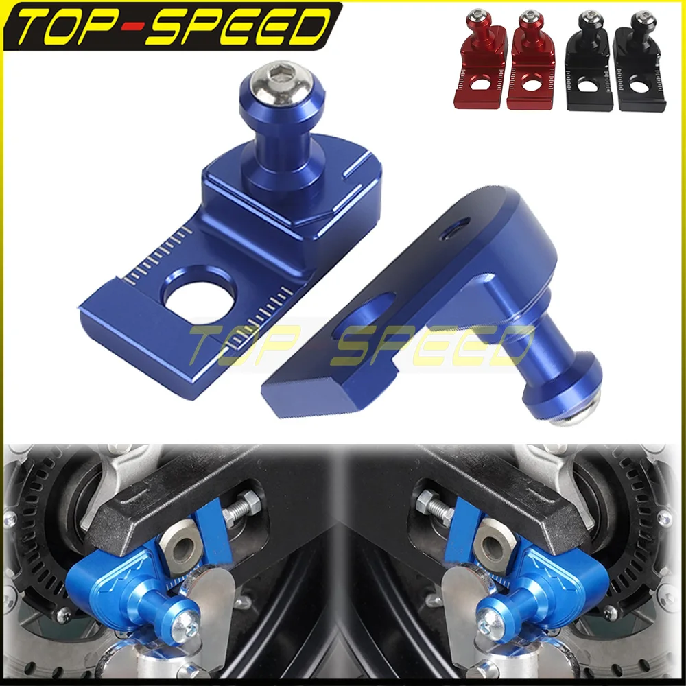 

Motorcycle Chain Adjustment Block Frame Swingarm Spools Sliders Rear Wheel Axle Stand For Yamaha Tenere 700 /XTZ 700 XSR900 FJ09