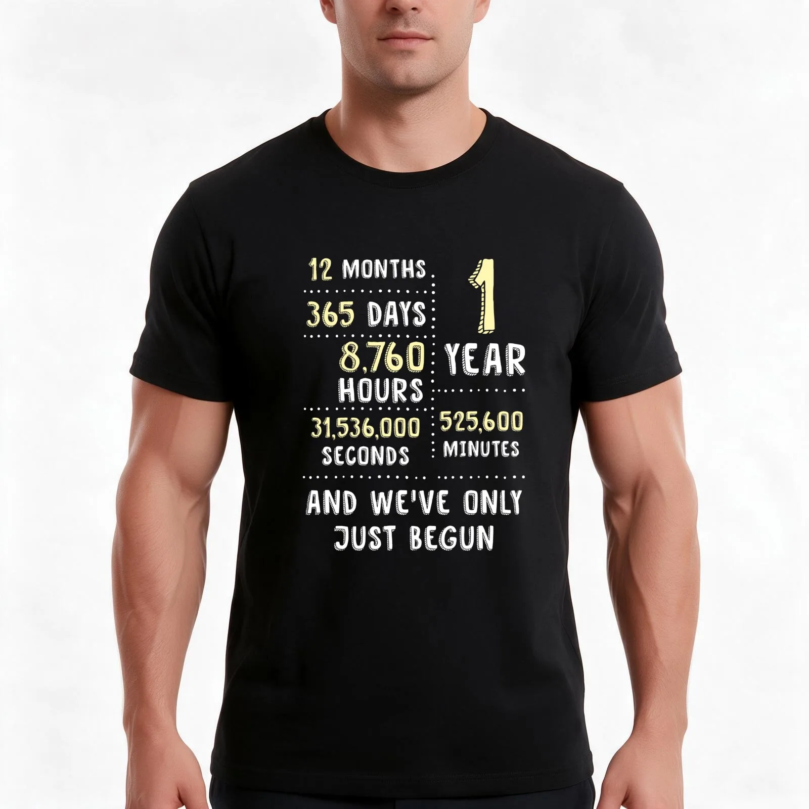 Paper Anniversary Collection Gifts 1st Wedding Anniversary Shirt And Gadget Cases T-Shirt Summer Casual Cotton Tee